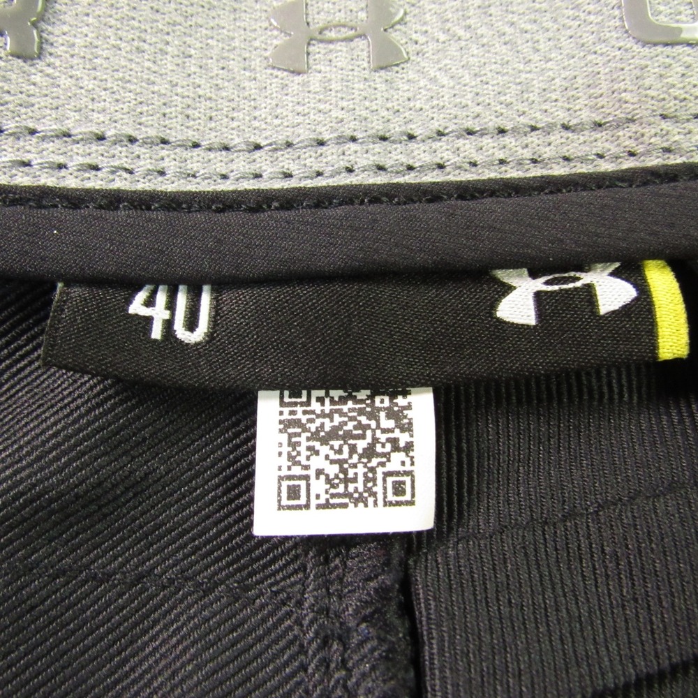 Under Armour Golf Shorts Mens 40x11 Black Flat Front Performance UA Match Play - Picture 4 of 11